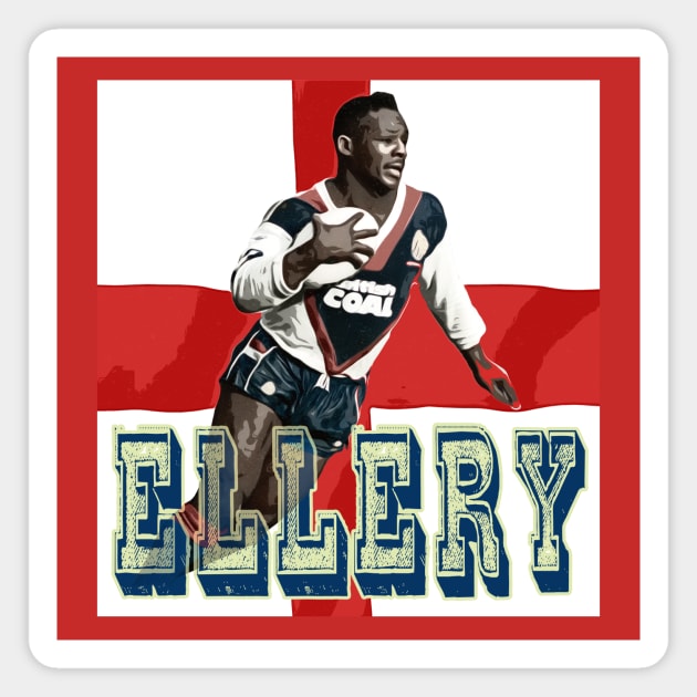 Retro Rugby League - England - Ellery Hanley Magnet by OG Ballers